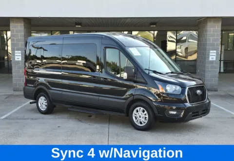 Photos of 2025 Ford Transit-350 XLT 15-Passenger w/Navigation and Blind Spot for sale in Concord, NC at Carolina Auto Warehouse