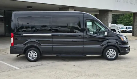 Another view of 2024 Ford Transit-350 XLT 15-Passenger w/HD Tow Package and Blind Spot for sale in Concord, NC at Carolina Auto Warehouse
