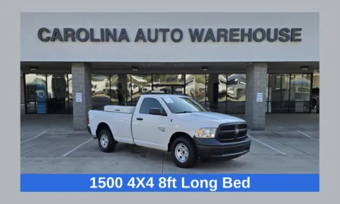 White 2022 Ram 1500 Classic Tradesman Tradesman Reg Cab 4x4 8ft Long Bed for sale in Concord, NC