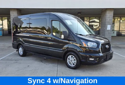 Photos of 2024 Ford Transit-350 XLT 15-Passenger w/Navigation and Blind Spot for sale in Concord, NC at Carolina Auto Warehouse