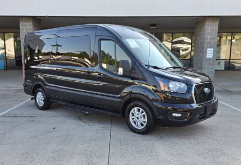 Photos of 2024 Ford Transit-350 XLT 15-Passenger w/Navigation and Blind Spot for sale in Concord, NC at Carolina Auto Warehouse