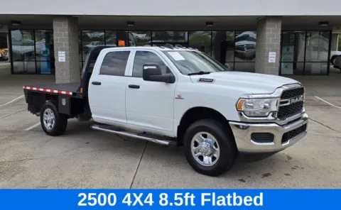 Photos of 2024 Ram 2500 Tradesman 4X4 Cummins 6.7l Turbo Diesel 8.5ft Flatbed for sale in Concord, NC at Carolina Auto Warehouse