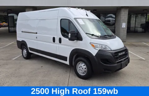 Photos of 2023 Ram ProMaster 2500 High Roof 159wb w/Rear Shelves, and Bulkhead for sale in Concord, NC at Carolina Auto Warehouse