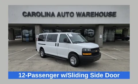 White 2024 Chevrolet Express 2500 LS 12-Passenger Van for sale in Concord, NC