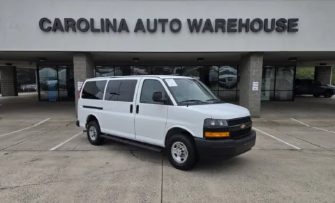 White 2024 Chevrolet Express 2500 LS 12-Passenger Van for sale in Concord, NC