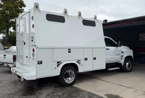 Photos of 2021 Chevrolet Silverado 6500 HD Enclosed Service Body for sale in Concord, NC at Carolina Auto Warehouse
