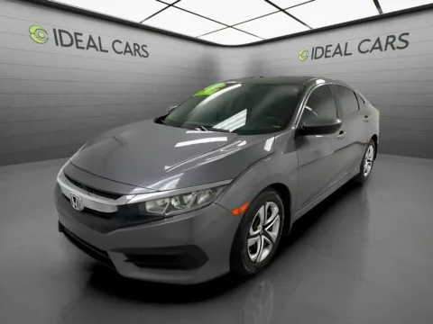 Gray 2016 Honda Civic Sedan LX for sale in Mesa, AZ