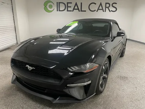 Black 2019 Ford Mustang EcoBoost for sale in Mesa, AZ
