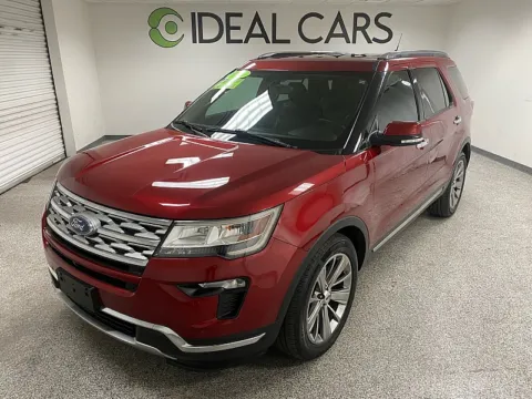 Red 2018 Ford Explorer Limited for sale in Mesa, AZ
