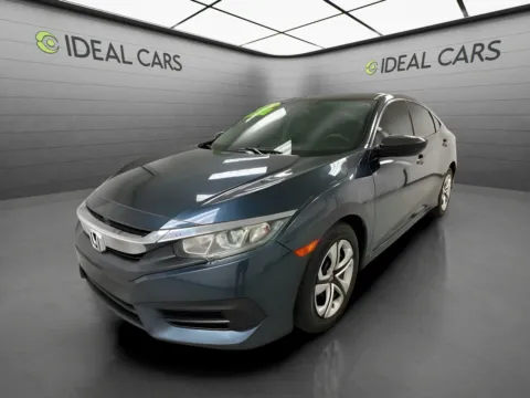 Blue 2018 Honda Civic Sedan LX for sale in Mesa, AZ