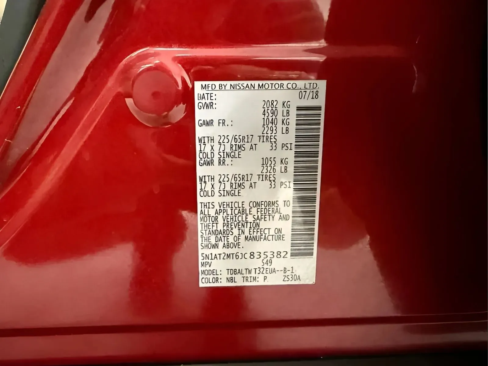 2018 Nissan Rogue SV - Photo 22