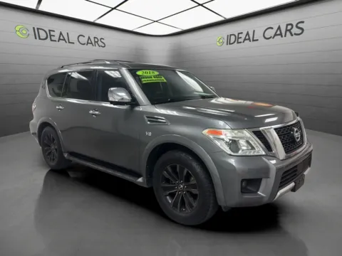 Another view of 2018 Nissan Armada Platinum for sale in Mesa, AZ at Ideal Cars - East Mesa (Hill)