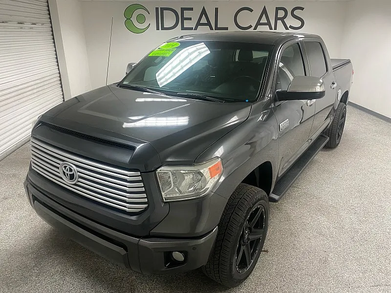 Gray 2014 Toyota Tundra CrewMax Platinum 5.7L for sale in Mesa, AZ