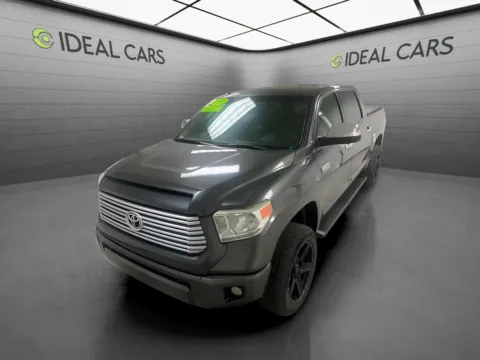 Gray 2014 Toyota Tundra CrewMax Platinum 5.7L for sale in Mesa, AZ