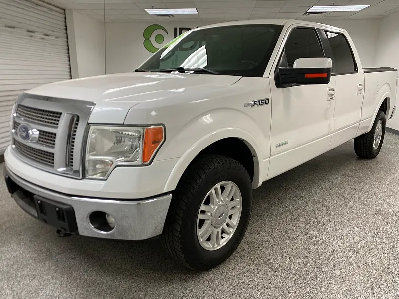 White 2012 Ford F-150 Supercrew Lariat 6 1/2 for sale in Mesa, AZ