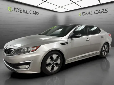 Gray 2013 Kia Optima Hybrid EX for sale in Mesa, AZ