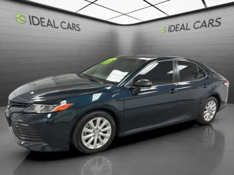 Blue 2018 Toyota Camry LE for sale in Mesa, AZ