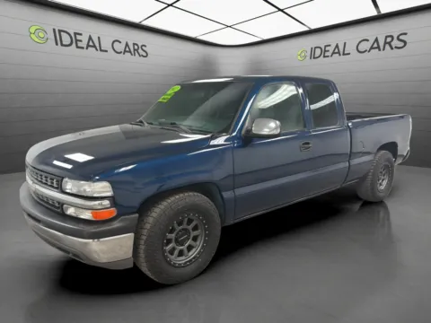 Blue 2002 Chevrolet Silverado 1500 LS for sale in Mesa, AZ