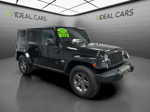 Another view of 2015 Jeep Wrangler Unlimited Freedom Edition for sale in Mesa, AZ at Ideal Cars - East Mesa (Hill)
