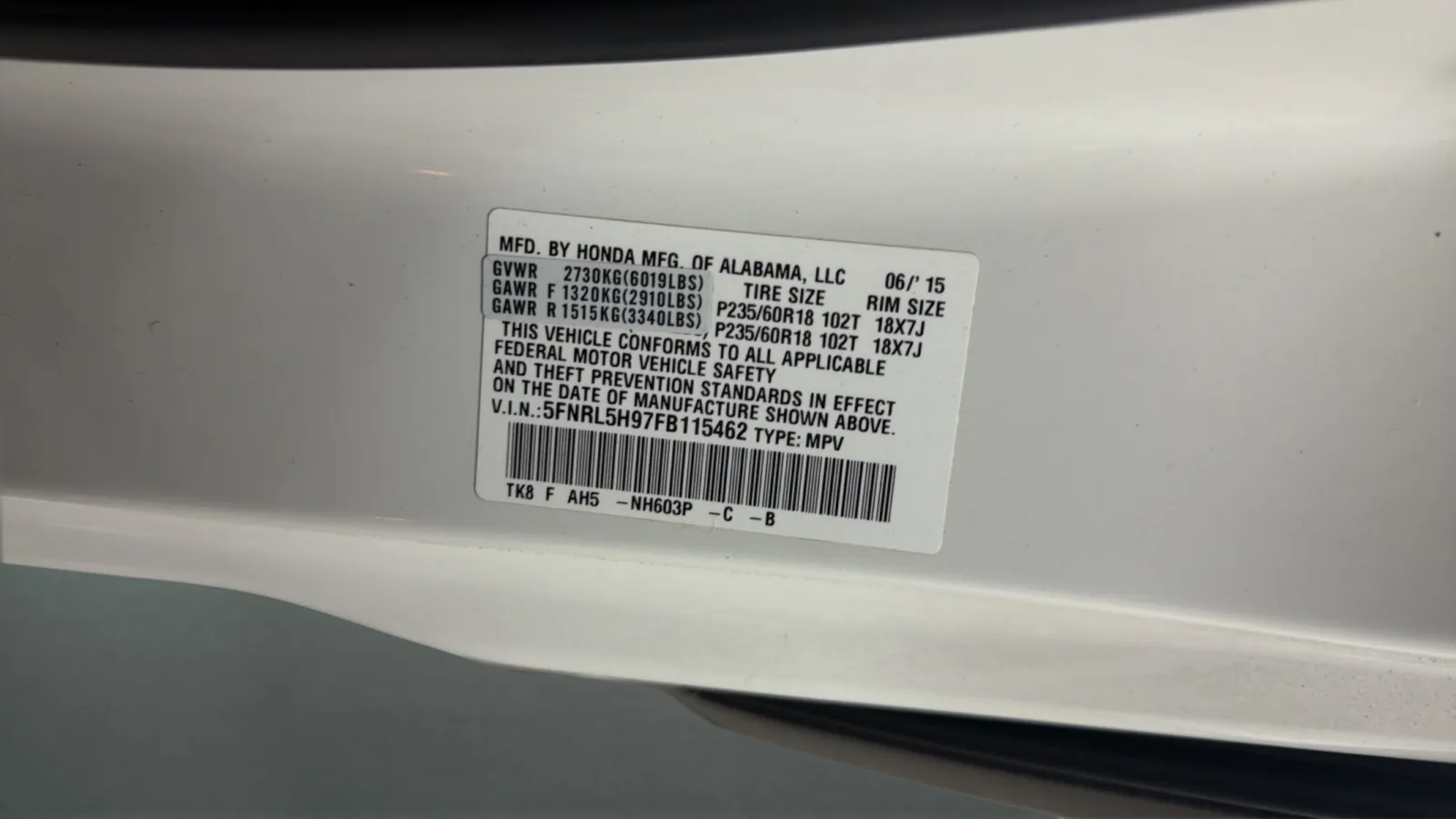 Honda Odyssey photo 25