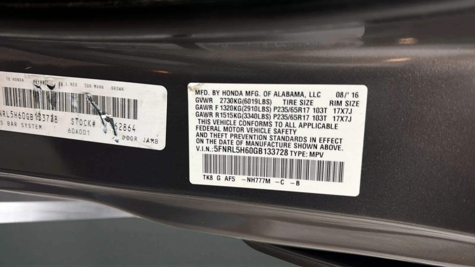 Honda Odyssey photo 25