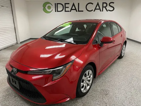 Red 2021 Toyota Corolla LE for sale in Apache Junction, AZ