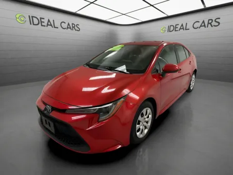 Red 2021 Toyota Corolla LE for sale in Apache Junction, AZ