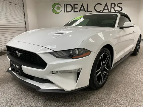 White 2019 Ford Mustang EcoBoost Premium for sale in Apache Junction, AZ