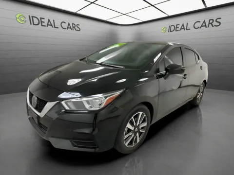 Black 2021 Nissan Versa SV for sale in Apache Junction, AZ