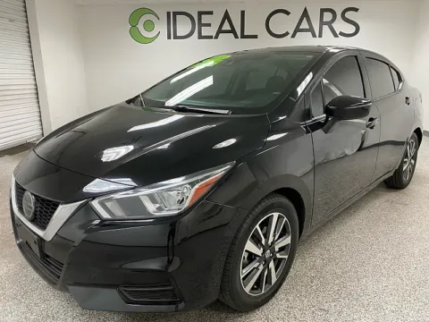 Black 2021 Nissan Versa SV for sale in Apache Junction, AZ