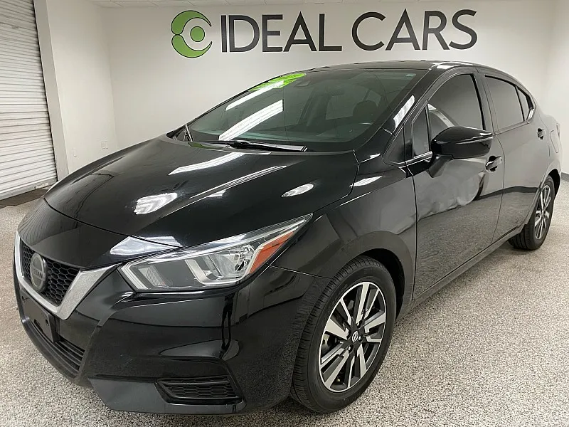 Black 2021 Nissan Versa SV for sale in Apache Junction, AZ