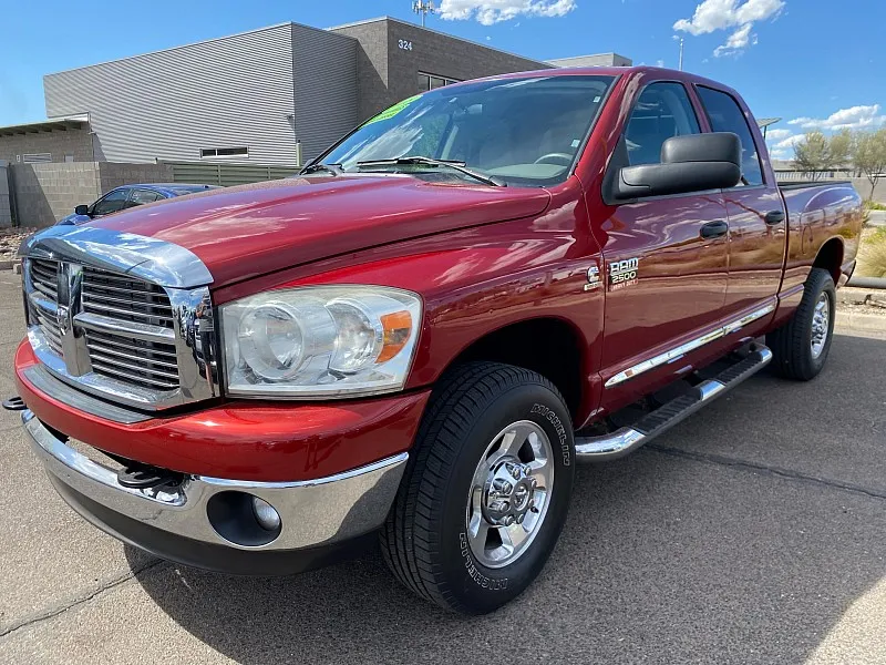 Red 2008 Dodge Ram 2500 Quad Cab SLT for sale in Apache Junction, AZ