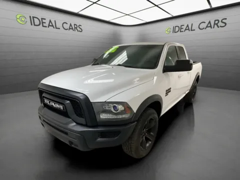 White 2021 Ram 1500 Classic Warlock Quad Cab 6'4" Box for sale in Apache Junction, AZ