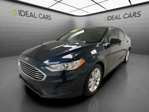 Blue 2020 Ford Fusion 4d Sedan FWD SE 1.5L EcoBoost for sale in Apache Junction, AZ