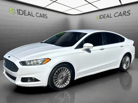 White 2016 Ford Fusion Titanium for sale in Apache Junction, AZ
