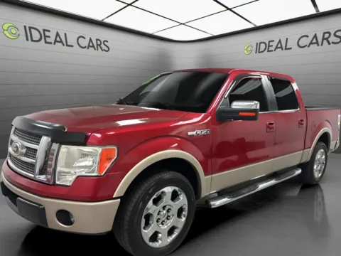 Red 2009 Ford F-150 Lariat for sale in Apache Junction, AZ