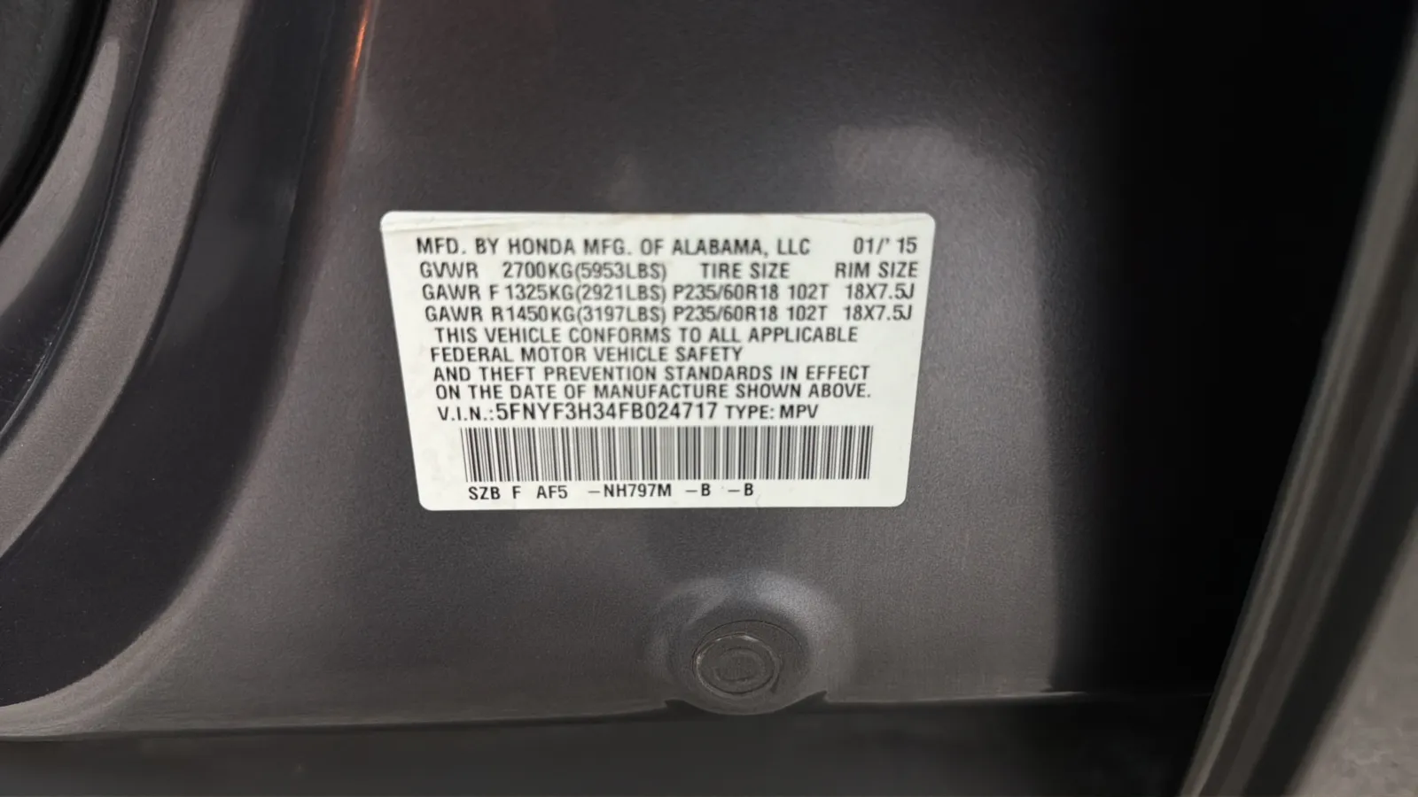 Honda Pilot photo 22