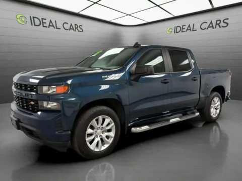 Blue 2020 Chevrolet Silverado 1500 Custom for sale in Apache Junction, AZ