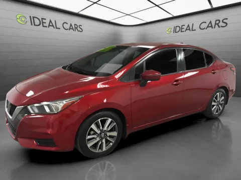 Red 2020 Nissan Versa SV for sale in Apache Junction, AZ