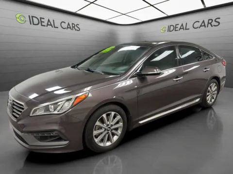 Gray 2016 Hyundai SONATA Limited for sale in Apache Junction, AZ