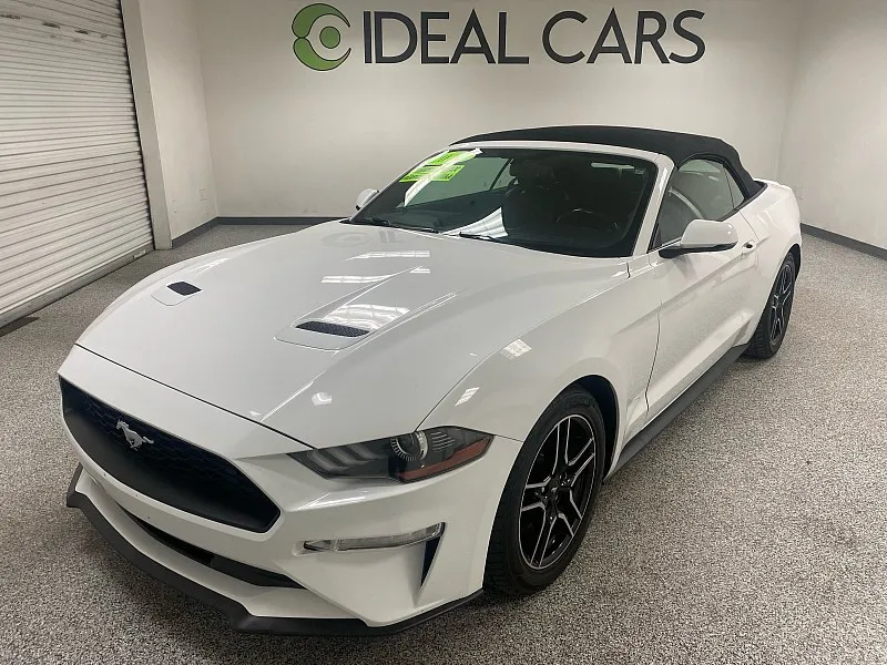 White 2020 Ford Mustang EcoBoost Premium for sale in Mesa, AZ