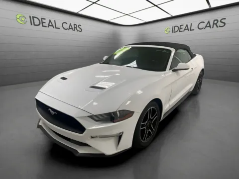 White 2020 Ford Mustang EcoBoost Premium for sale in Mesa, AZ