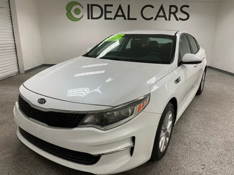 White 2016 Kia Optima LX for sale in Mesa, AZ