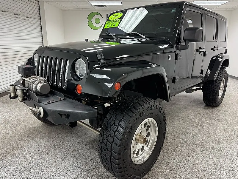 Black 2007 Jeep Wrangler Unlimited Unlimited X for sale in Mesa, AZ