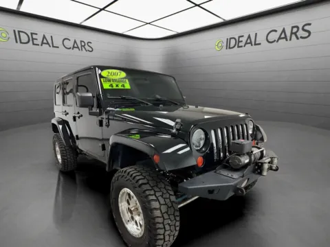 Another view of 2007 Jeep Wrangler Unlimited Unlimited X for sale in Mesa, AZ at Ideal Cars - at Broadway Rd.