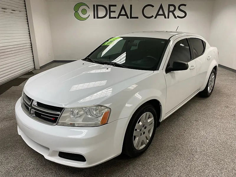 White 2014 Dodge Avenger SE for sale in Mesa, AZ