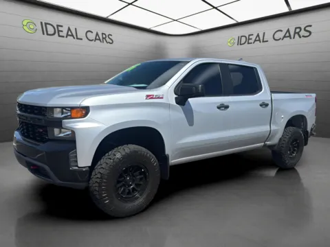 Silver 2020 Chevrolet Silverado 1500 4WD Custom Trail Boss for sale in Mesa, AZ