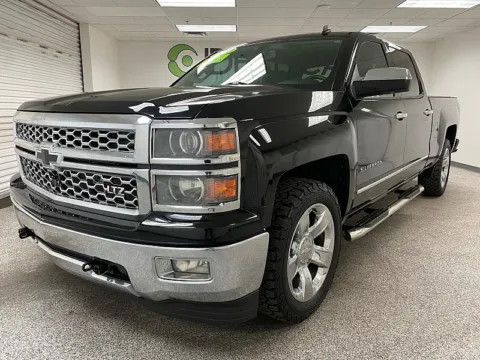 Black 2014 Chevrolet Silverado 1500 Crew Cab LTZ for sale in Mesa, AZ