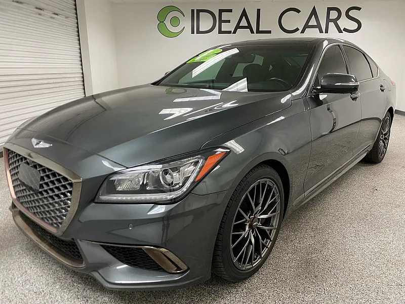 Gray 2019 Genesis G80 4d Sedan RWD 3.8L for sale in Mesa, AZ