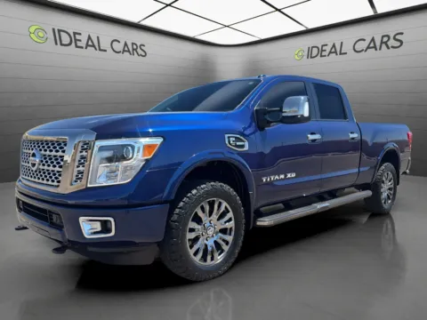 Blue 2017 Nissan Titan XD SL for sale in Mesa, AZ
